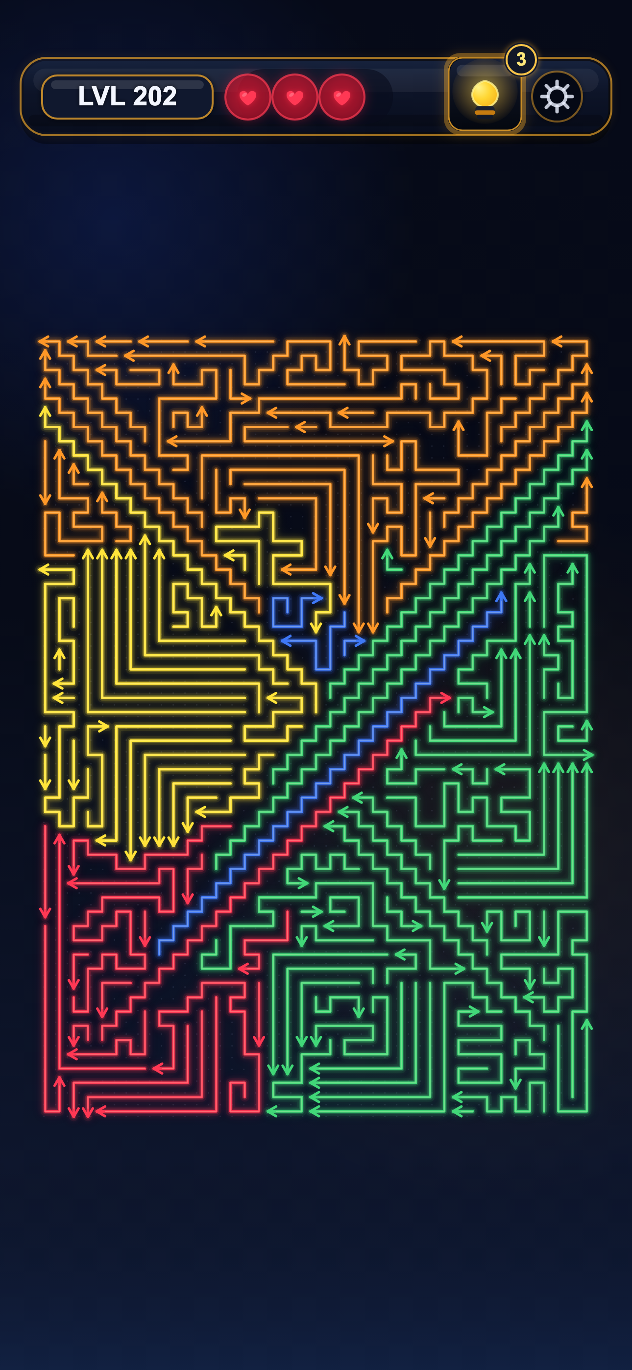 Arrow Path Escapes gameplay screenshot
